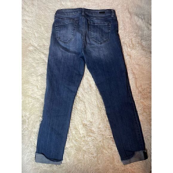 EUC KUT From the Kloth Ankle Straight Leg Jeans Size 8 - Picture 9 of 11